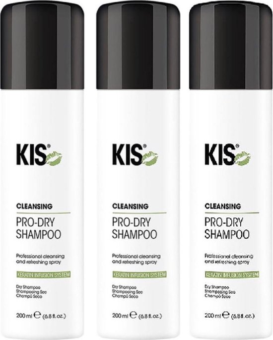 KIS - Pro Dry Shampoo - 3 x 200ml