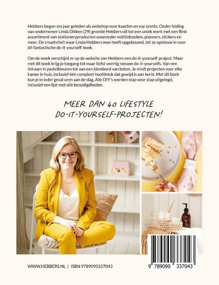 Hebbers do-it-yourself boek - back cover