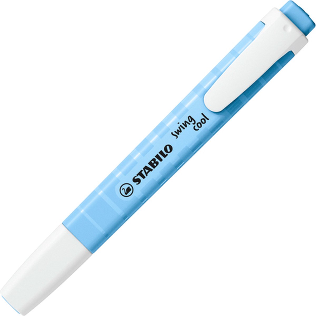 Markeerstift stabilo swing cool 275/112 pa blauw - 10 stuks - 10 stuks