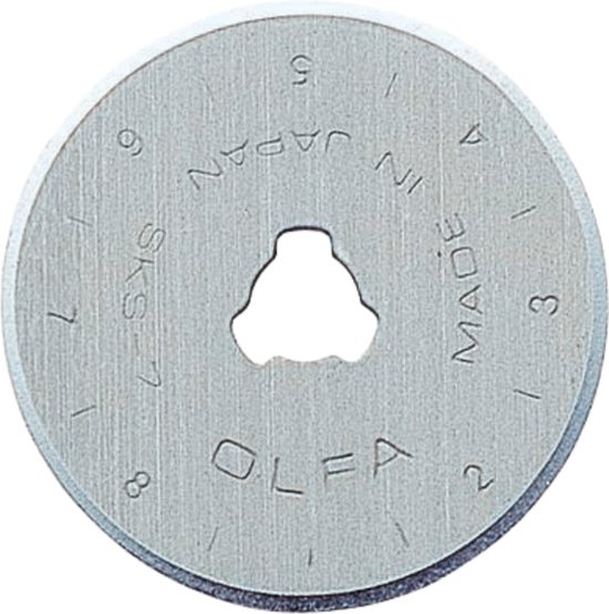 Lames de rechange cutter rotatif Olfa 28mm et 45mm