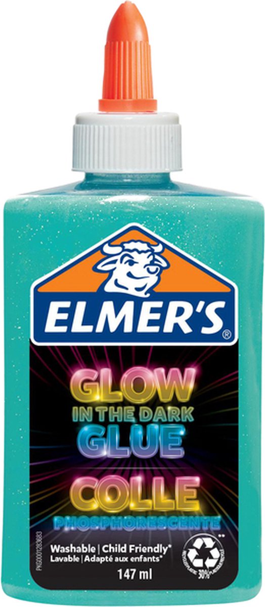 Colle Glitter Bleu Elmer's - 177 ml