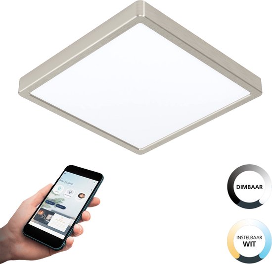 EGLO connect.z Fueva-Z Smart Opbouwlamp - Instelbaar wit licht - Dimbaar - Zigbee