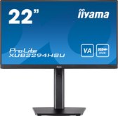 iiyama ProLite XUB2294HSU-B2 computer monitor 54,6 cm (21.5") 1920 x 1080 Pixels Full HD LCD Zwart