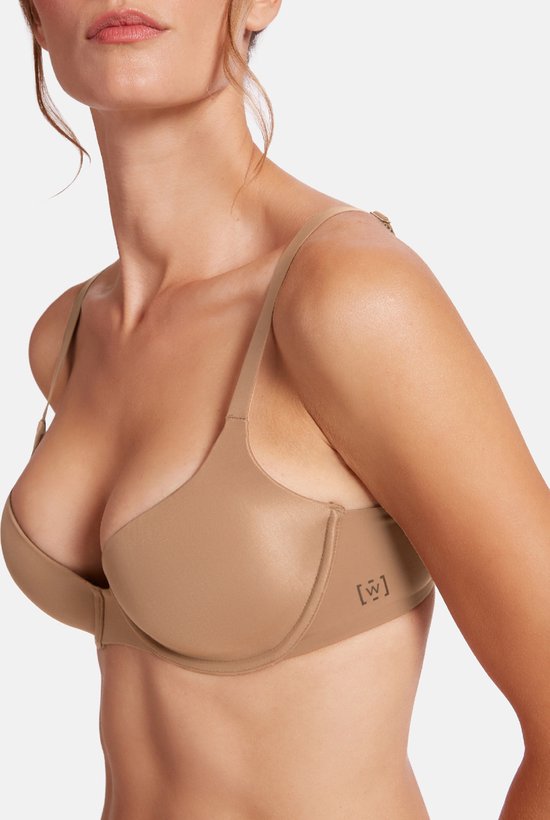 Soutien-gorge 90D (75D eu) Moulé CHANTELLE Orangerie Peau rosé