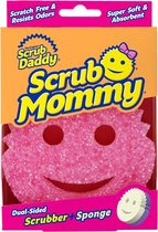 Scrub Mommy Schoonmaakspons - Antikras Spons - Dubbelzijdig- Roze