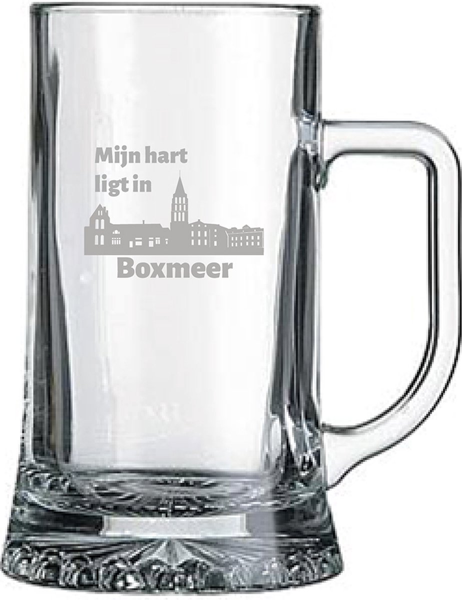 Gegraveerde bierpul 50cl Boxmeer