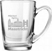 Gegraveerde Theeglas 32cl Maastricht