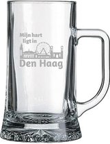 Gegraveerde bierpul 50cl Den Haag