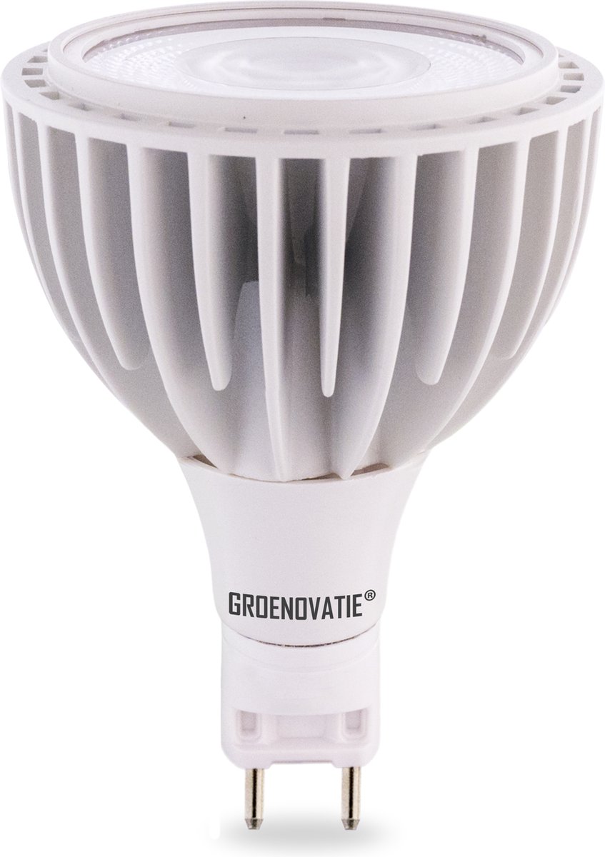 Groenovatie LED Spot G12 Fitting - 35W - Koel Wit - 40˚ - 145 x 95 mm - Wit