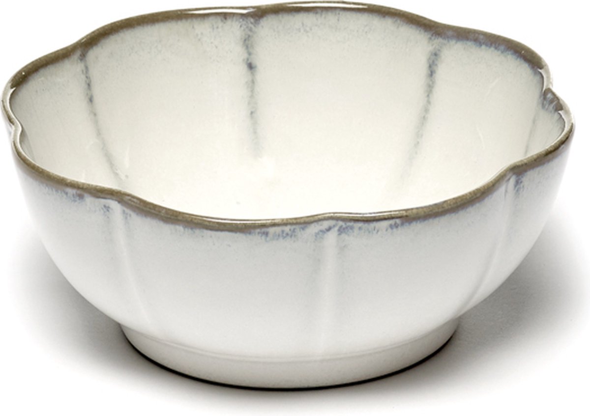 Kom geribbeld XL 15 cm Inku Sergio Herman - set van 4