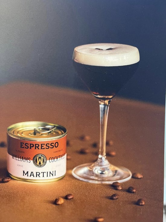 WILLIAMS COCKTAILS Espresso Martini - met glas