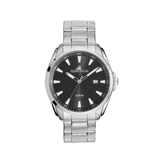 Addiedive Diver Kwartshorloge voor heren, 200 m, stalen horloge Addiedive Diver Kwartshorloge voor heren, 200 m, stalen horloge