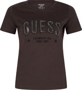Guess T-shirt Brown S