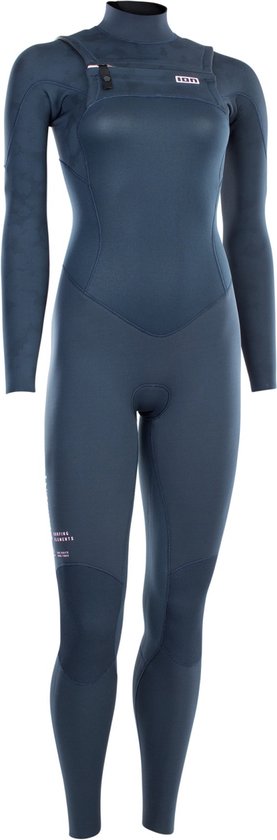 ION Dames Wetsuit Element 4/3 FZ - Dark Blue
