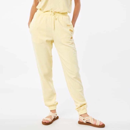 Rip Curl Dames Broek Re-Entry Trackpant - Light Yellow