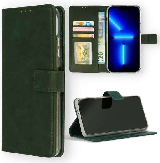 Mario 1UP Extra Leven Paddenstoel Portemonnee/Beurs Tri-Fold Muntenvak & Kaarthouder, Groen