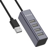 KAKU Usb 2.0 Hub KSC-383 Yilian - USB naar 4xUSB - grijs ADA000370