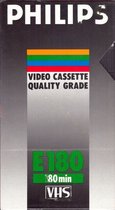 Philips E180 VHS Video Cassette (2-Pack