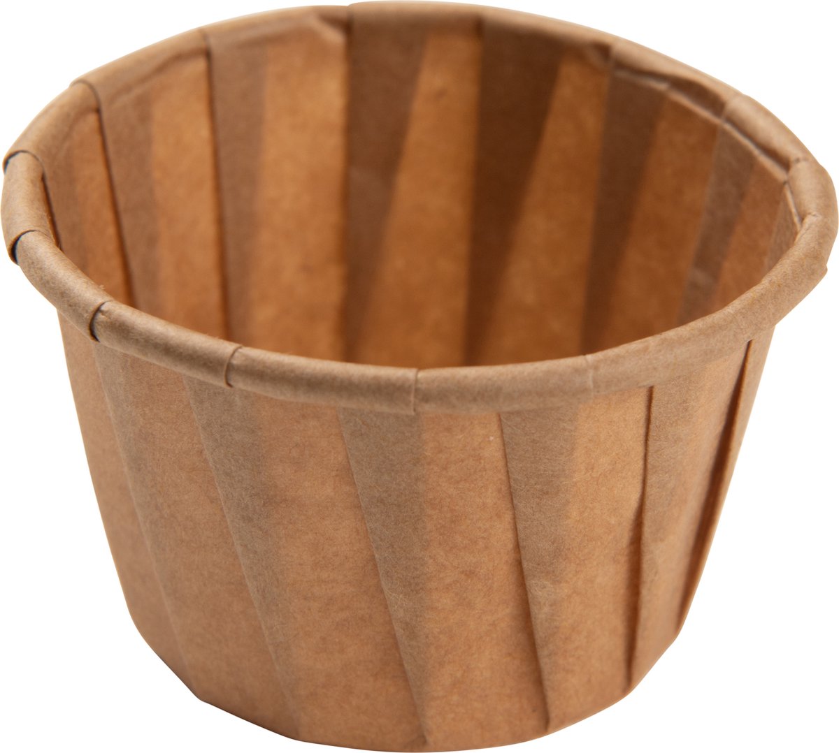 Bruine Soufflé Sausbakjes (Portiecups) Small – 35 ml / 1.25oz – 5.000 stuks