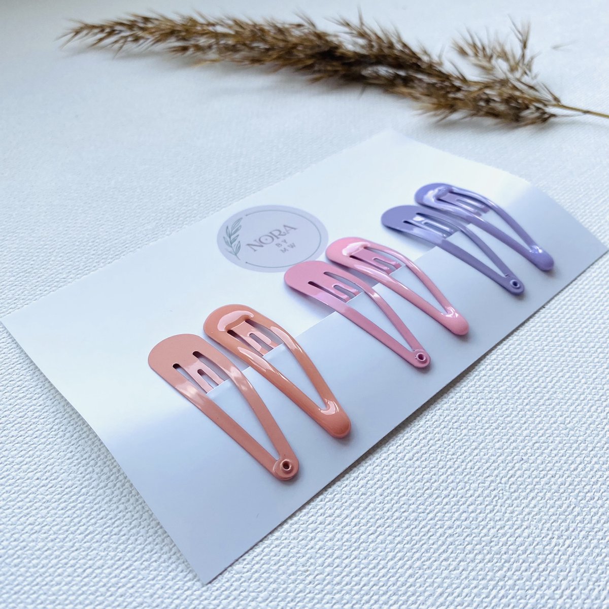 Nora by MW nieuwe haarclips set