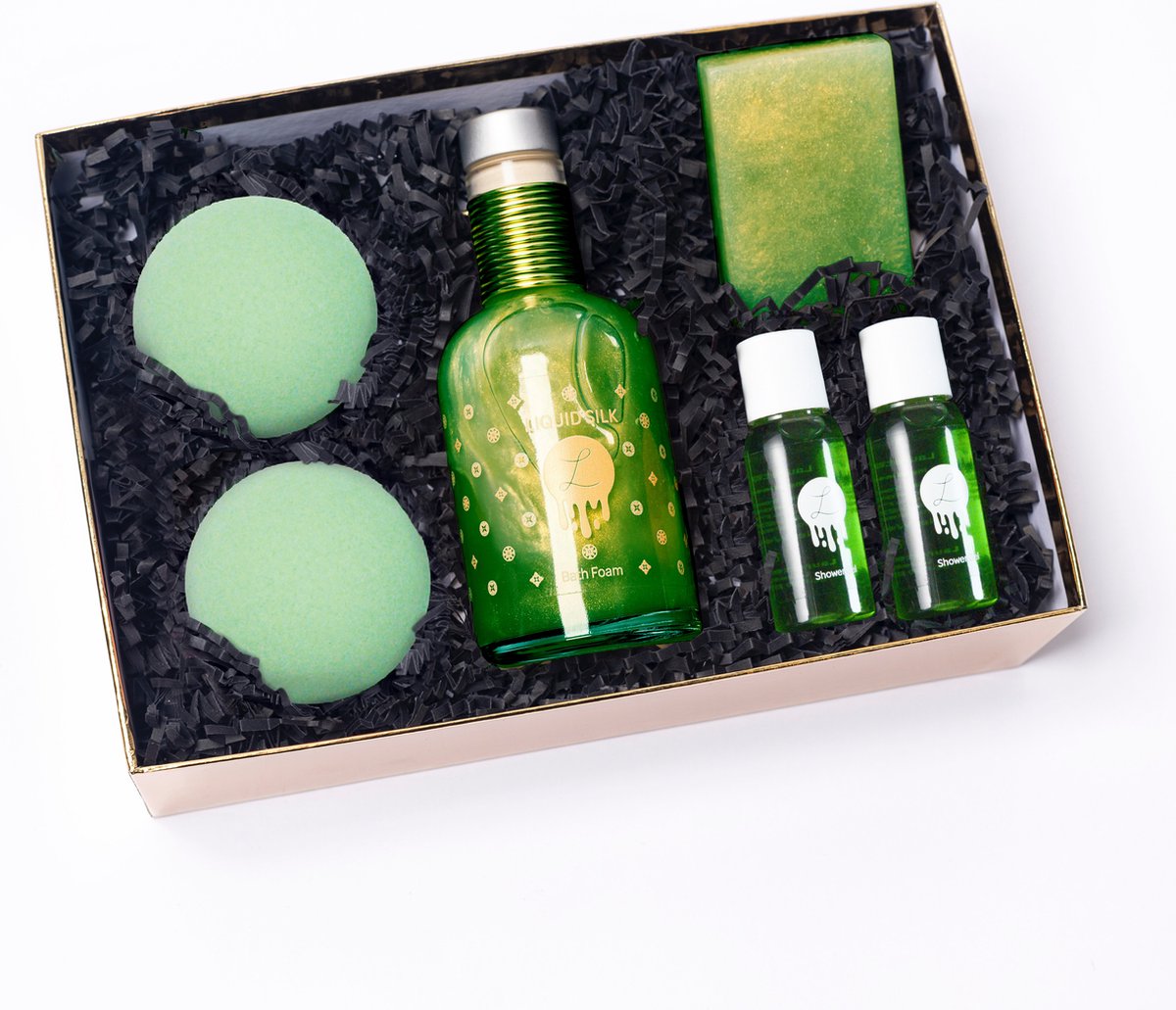 Laurette Bad Gift Set (Green Biosphere) - Eucalyptus Etherische Olie - XL Cadeau