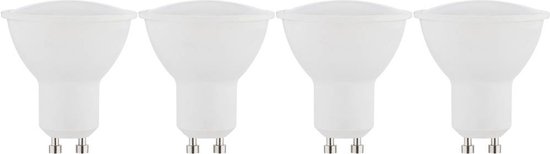 Müller-Licht 400260 LED-lamp Energielabel G (A - G) GU10 Reflector 5 W = 50 W Warmwit (Ø x l) 50 mm x 55 mm 4 stuk(s)
