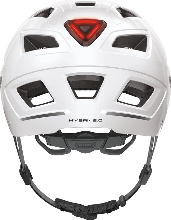 ABUS Hyban 2.0 Helm, wit Hoofdomtrek XL - 58-63cm van ABUS — afbeelding 2