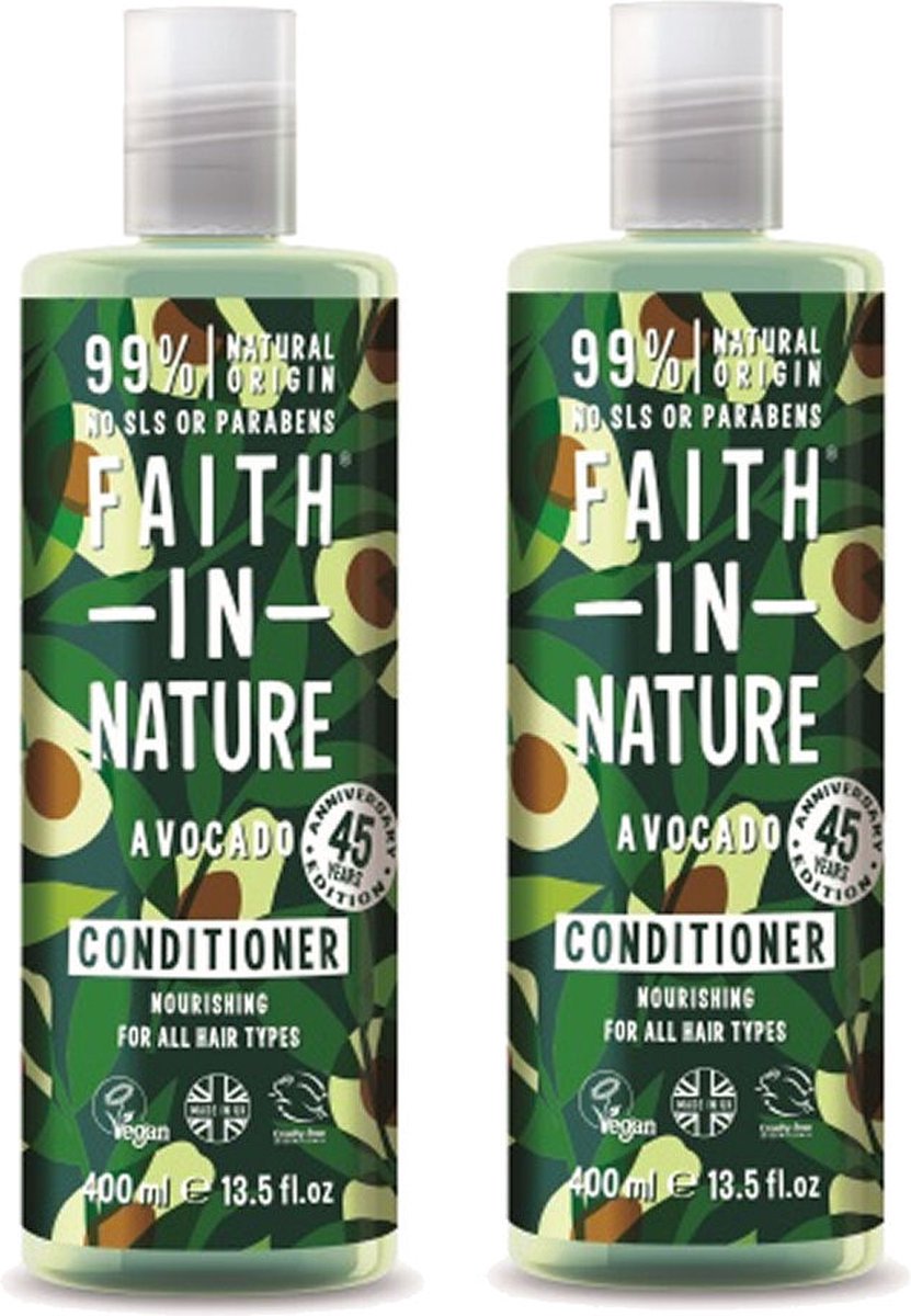 FAITH IN NATURE - Conditioner Avocado - 2 Pak