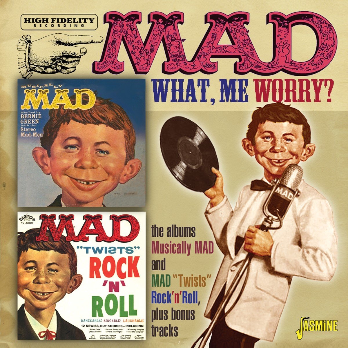 Various Artists - Mad Magazine - What, Me Worry? Musically Mad / Mad (CD)