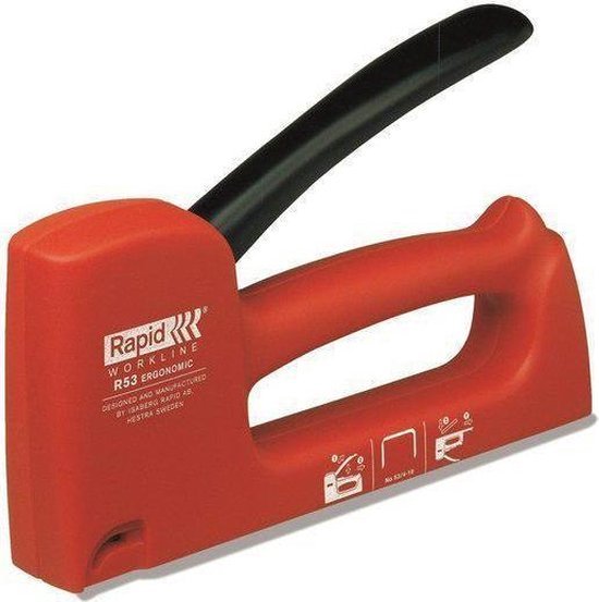 Rapid Handtacker R53 X-ray Set Inkl. 625 Klammern Typ 53