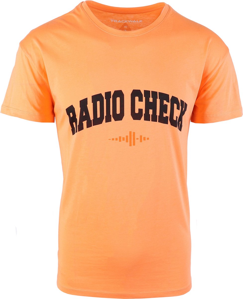 Trackwalk t-shirt heren F1 Radio check – oranje – maat S – formule 1