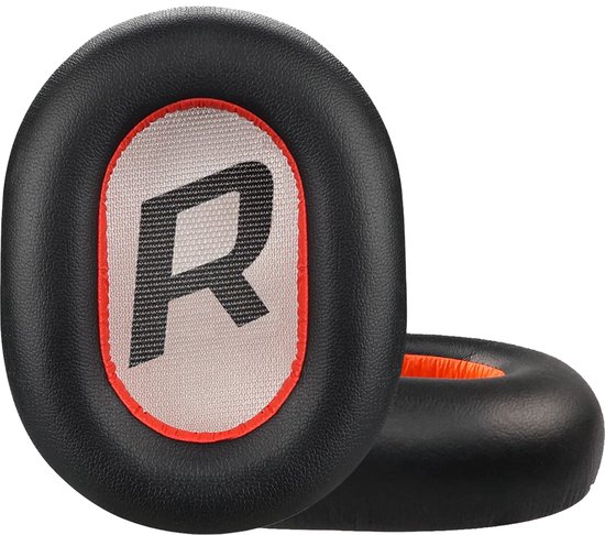 EIN Paar | Ersatz Ohrpolster kompatibel mit Plantronics Voyager 8200 UC | Ohrpolster für Plantronics BackBeat Pro 2 Wireless Kopfhörer | Hochwertiges Weiches Proteinleder mit Memory Schaum