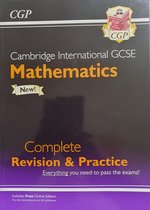 CGP Cambridge IGCSE- Cambridge International GCSE Maths Complete Revision & Practice: Core & Extended + Online Ed