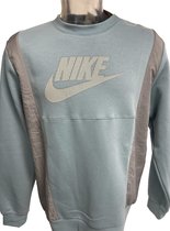 Nike Sportswear Fleece Sweatshirt (Worn Blue/Particle Grey/Sail) - Maat XL