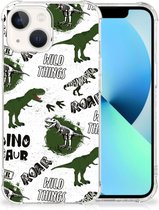 Case Anti-shock Geschikt voor iPhone13 Dinosaurus