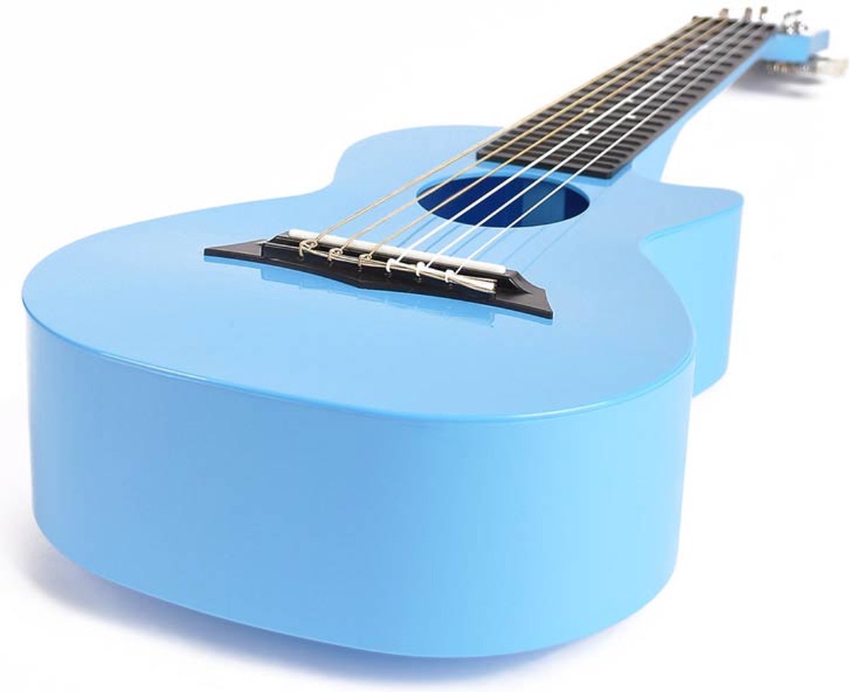 Korala PUG-40-LBU polycarbonaat guitarlele blauw