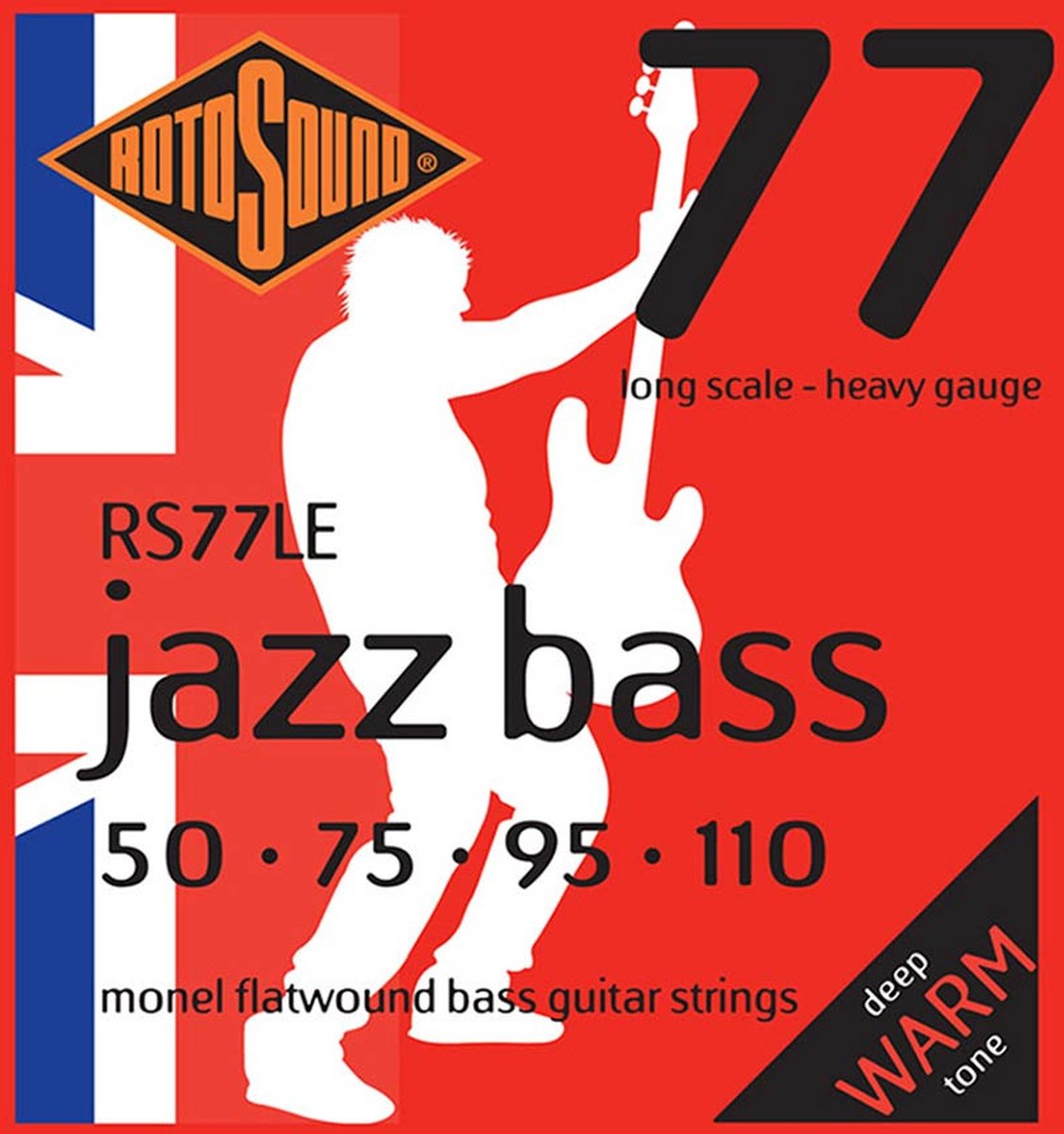 Snarenset basgitaar Rotosound Jazz Bazz 77 RS77LE