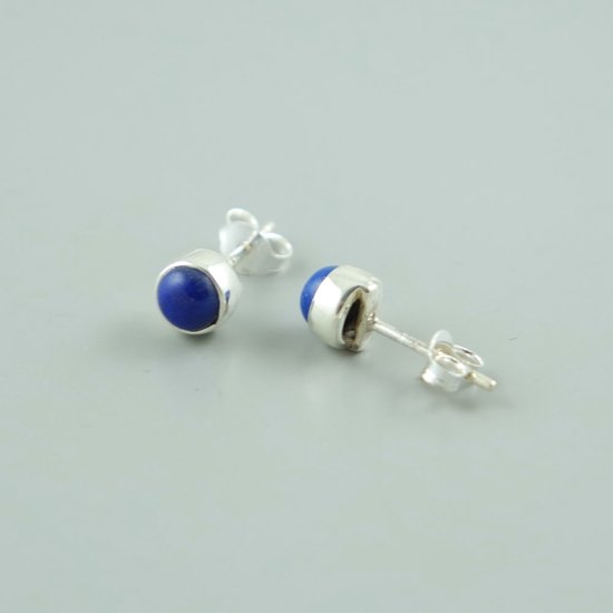 House of Jewels Lapis Lazuli Oorbellen 925 Zilver