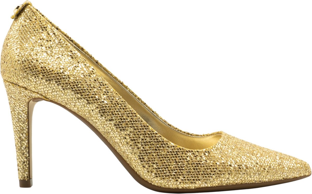 Michael Kors Dorothy Flex Pump Dames Hak - Goud - Maat 39
