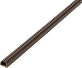 Inofix Cablefix Flexibel 2201 Donker bruin 8 x 7 mm Zelfklevend) (4x1M)