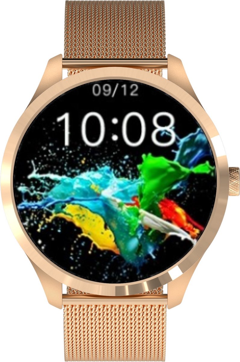 Belesy Y5 Pro 2022 Smartwatch Dames Smartwatch Heren Android IOS Horloge . bol
