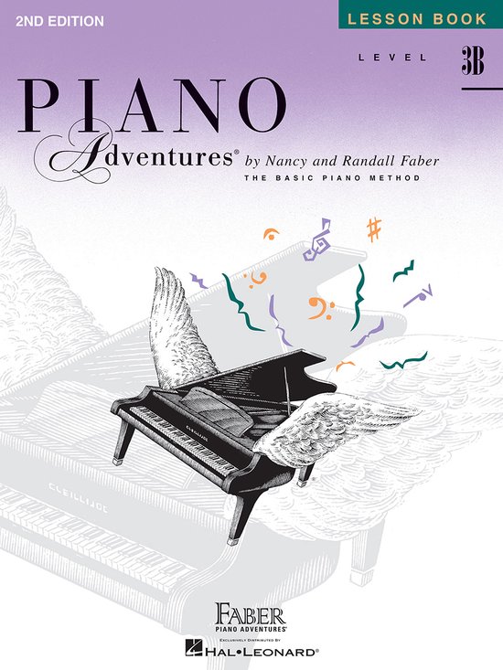 Piano Adventures Level 3B Lesson Book - cover