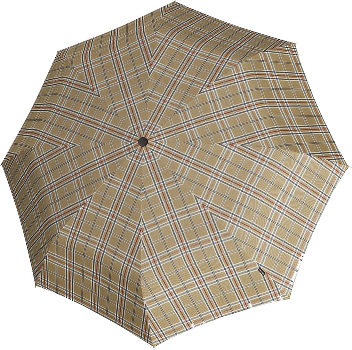 Knirps Paraplu T.760 Stick Automatic Check Beige