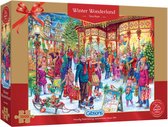 Puzzel gibsons christmas limited edition winter wonderland 1000 stukjes