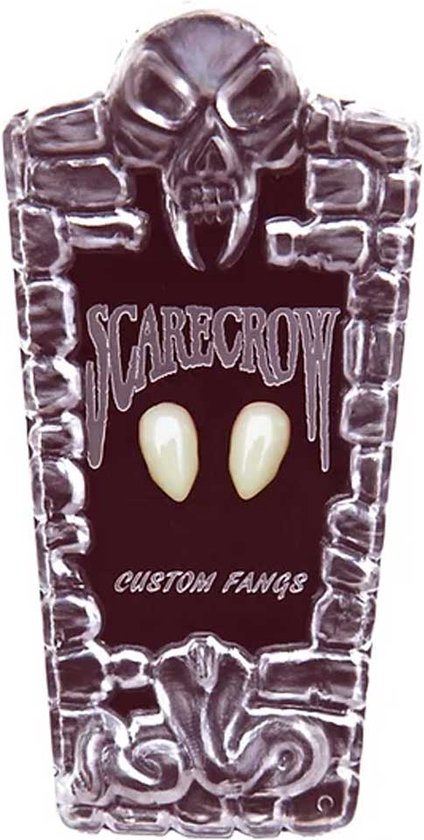 Foto: Scarecrow small deluxe custom vampiertanden wit