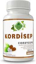 Cordyceps Extract Capsule - 60 Capsules - Natuurlijk Antibioticum - 1 CAPSULE 1000 MG EXTRACT - Versterkt het Immuunsysteem - 60.000 mg Kruidenextract - Geen Toevoegingen - Beste Kwaliteit