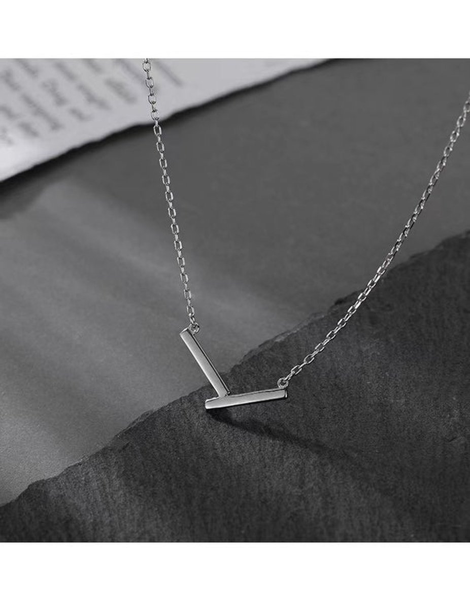 Gading® Ketting dames met hanger - zilveren ketting- 40+6 cm-zilver 925