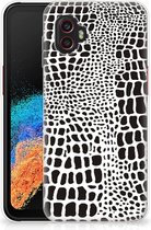 Beschermhoesje Geschikt voor Samsung Galaxy Xcover 6 Pro Smartphone hoesje Slangenprint