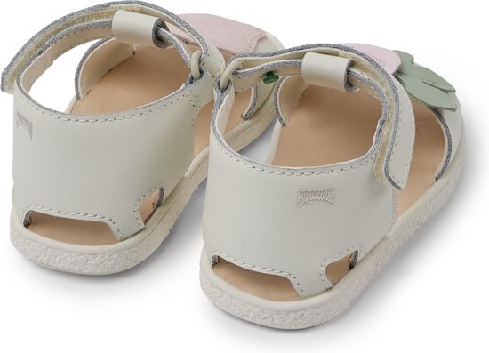 Camper Miko K800571, Sandalo Bambine e ragazze, Natura bianca 002, 25 EU