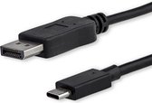 USB C to DisplayPort Adapter Startech CDP2DPMM1MB Black 1 m